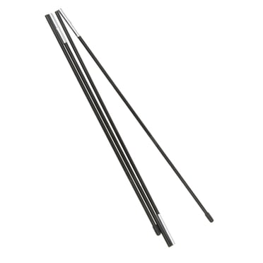 Outdoor Tent Pole Fiberglass Tent Tarpaulin Pole Kit For Hiking 1 Section
