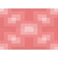 thumbnail image 1 of Ahgly Tapis Rectangulaire Lavable en Machine Intérieur Transitionnel Rose Pastel, 2 Pieds x 5 Pieds, 1 of 7