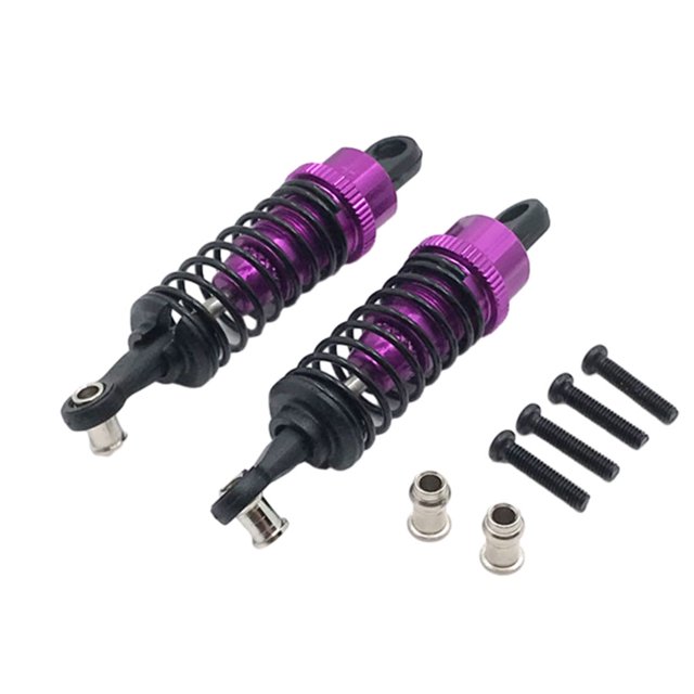 Xingzhi Remote Control Car Metal Shock Absorber Kits For Wltoys 1/18 A949 Remote Control Car Metal Shock Absorber Remote purple