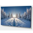 thumbnail image 2 of Paysage d'Hiver Blanc Majestueux - Paysage Impression Murale, 2 of 3