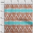 thumbnail image 1 of oneOone Tissu Polyester Lycra Chevron Ikat Imprimé au Mètre 56 Pouces de Large, 1 of 4