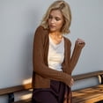 thumbnail image 2 of Formal Cardigan Sweater Dresses for Women Thick Sweater Cardigan plus Size Short Cardigan Summer Sweaters for Women Open Front Light Sweaters for Women Open Front Titanium Snap Cardigan Sweaters for, 2 of 4