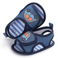 thumbnail image 1 of EYIIYE Sandales Bébé Imprimé Dessin Animé Rayé Chaussures d'Été, 1 of 7
