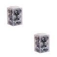 thumbnail image 1 of Decodeary 12piece Wedding New Year Navidad Pendant Ball Wide Application And Easy gray 2Set, 1 of 6