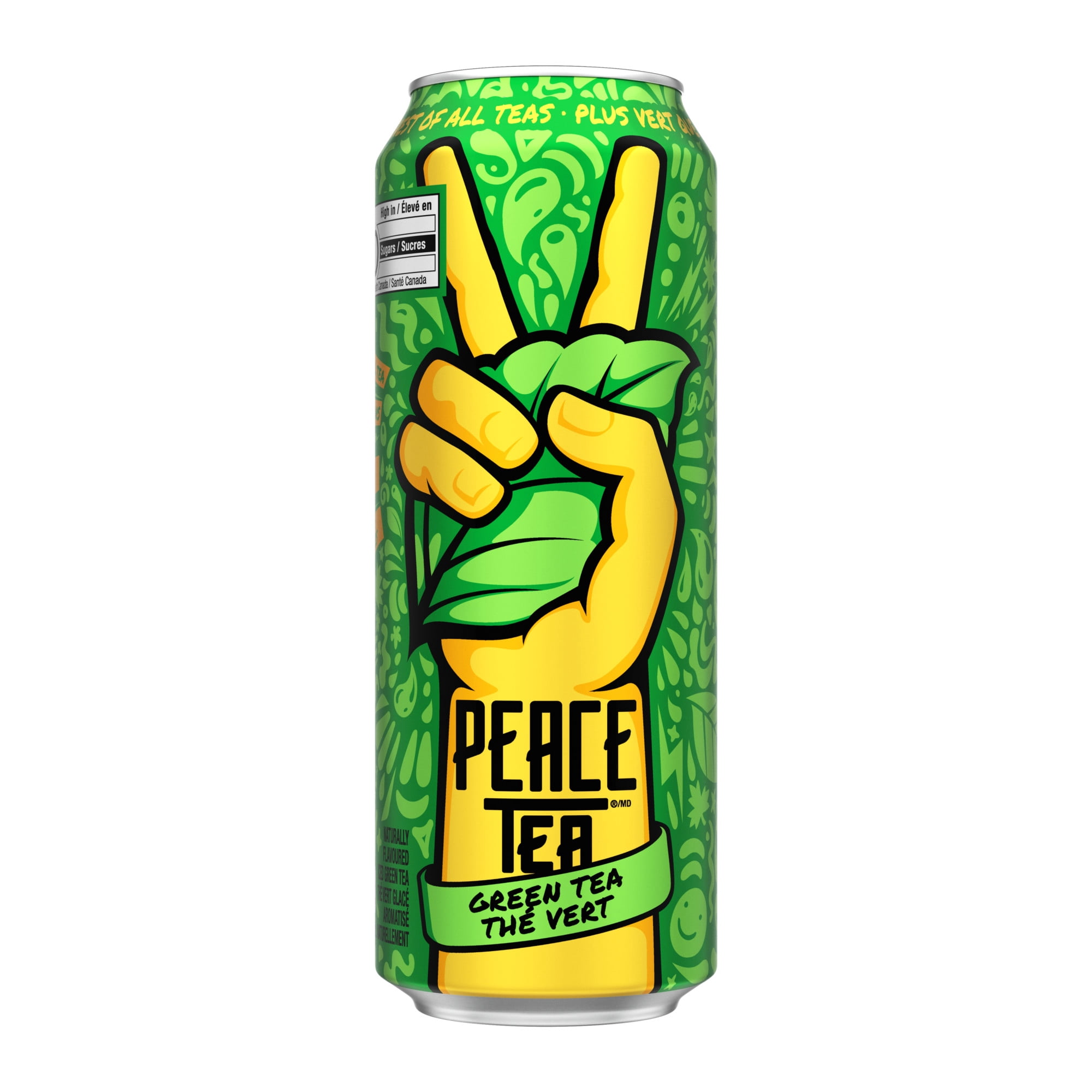 Peace Tea Greenest of All Teas Can, 695 mL