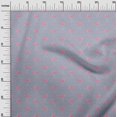 thumbnail image 2 of oneOone Polyester Lycra Fabric Geometric & Flamingo Bird Printed Fabric 1 Yard 56 Inch Wide, 2 of 4