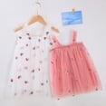 thumbnail image 3 of Robe Sans Manches Brodée Florale pour Filles Tout-Petits pour Fête de Vacances, 3 of 3