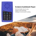 thumbnail image 4 of Lecteur Audio de Livres Scripturaires, Lecteur Électronique de Livres Scripturaires Compact, Léger et Portable avec Multiples Langues, Capacité 4G, pour les Auditeurs de Livres Scripturaires, 4 of 7