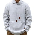 thumbnail image 1 of Men Winter Fallow Pullover Jacket Long Sleeve Heaps Collar Brocade Sweater, 1 of 1