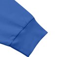 thumbnail image 3 of RXIRUCGD Men's Solid Color Winter Loose Long Sleeved T-shirt, Blue, Size: L, 3 of 8