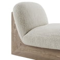 thumbnail image 3 of Loyal Ensemble Fauteuil d'Appoint et Ottoman en Chêne Perlé, 3 of 11