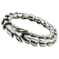 thumbnail image 1 of Bracelet Gothique Punk en Acier Titane Écailles de Dragon Bracelet Rétro 7,48 Pouces, 1 of 8