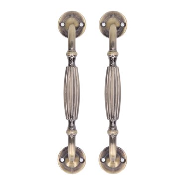 Antique Bronze Door Handles, Door Handles Professional 2 Sets Rust Proof Exquisite  for Sliding Door for Entrance Door