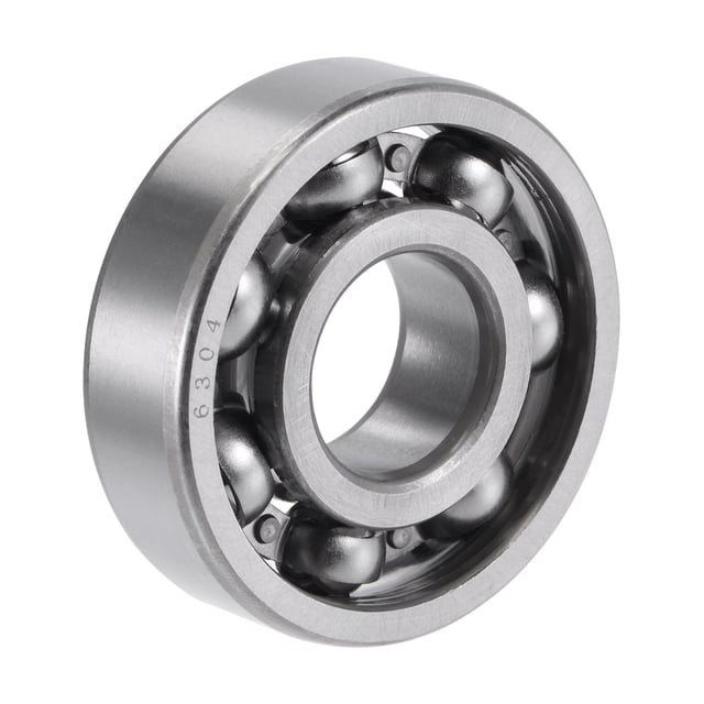 Uxcell Roulements à Billes à Gorge Profonde CN Type Ouvert Acier au Chrome 20x52x15 mm
