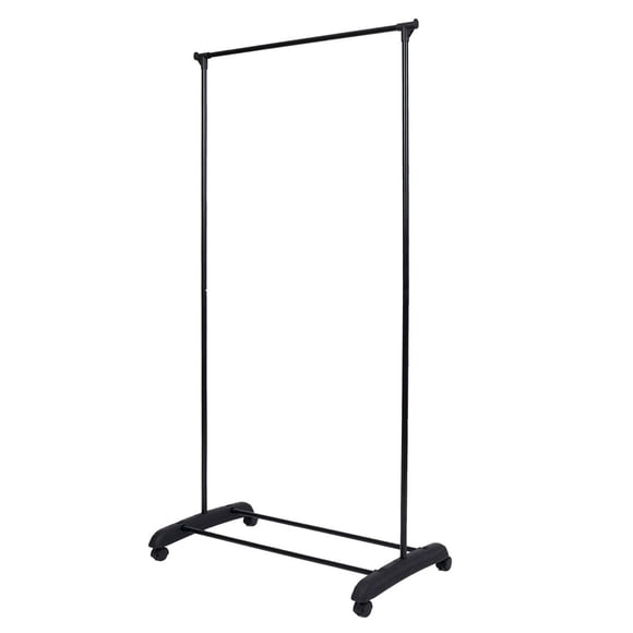 Mainstays Porte-vêtements simple tige simple, noir