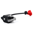 thumbnail image 4 of 2X Ignition Coil System Red Cap with Switch Wire for ROVAN ENGINES for 1/5 Rovan Km BAJA 5B 5T 5SC Parts,2 * Ignition Coil System,black, 4 of 8