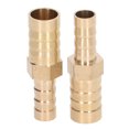 thumbnail image 3 of LAFGUR Barbed Fitting Splicer, 2 Pcs Brass Hose Barb Reducer For Pipe, 3 of 8