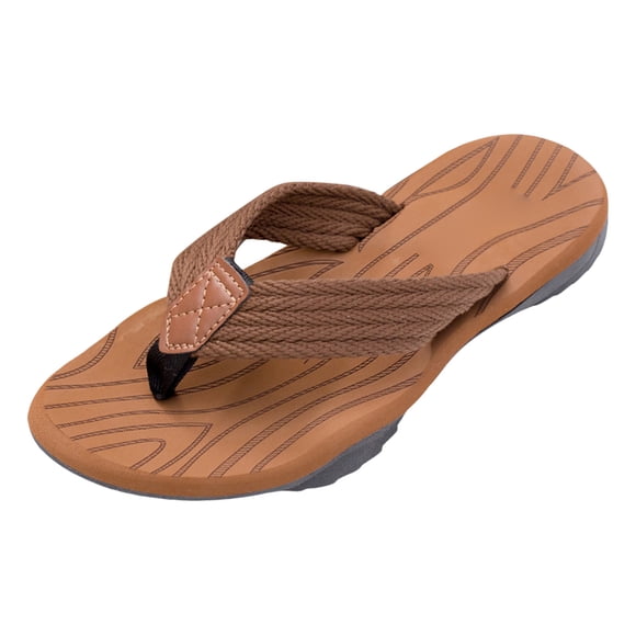 Ediodpoh Hommes Été Décontracté Extérieur Plage Sandales de Plage Respirantes entre-Doigts Grande Taille Semelle Plate Pantoufles Sandales Pantoufles pour Hommes Jaune 9