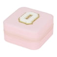 thumbnail image 2 of TopLLC Storage Bins 26 Letters Earring Jewelry Display Storage Box Case Organizer Flannel Tray Holder Gift Storage Bags, 2 of 3