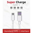 thumbnail image 2 of 5a Fast Charging Cable Usb C Cable Phone Charger Data Line Usb Type C Cable type C interface, 2 of 4