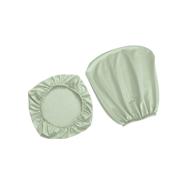 Split Office Chair Cover Dustproof Waterproof Rotating Chair Protector graces your home or Green Seat+Backrest