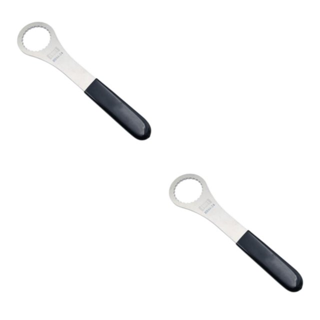 Redempat Convenient Bicycle Tool Bottom Bracket Wrench Repair Tool Versatile Axle Wrench Tool 46mm 240x60x4mm 2Set