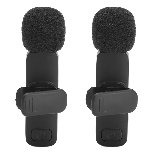 Clip On Microphone, Wireless Lavalier Mic Automatic Noise