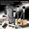 thumbnail image 4 of Makeup Brush Set,19Pcs Makeup Brushes Set Professional, Multi-functional Makeup Brush Sets & Kits with Case Facial Makeup Accessories, Foundation Makeup Brush Kit Eye Make up Brushes & Tools, 4 of 5
