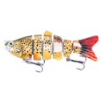 thumbnail image 2 of BKER Hameçon de Poisson 3D de Simulation Forme de Poisson Réaliste Fournitures de Pêche pour Lac Rivière pour Amateurs de Pêche Débutants, 2 of 5
