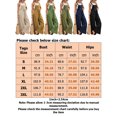 thumbnail image 2 of Innerwin Salopette à Jambes Larges pour Femmes, Vert, m, 2 of 2