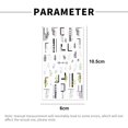 thumbnail image 2 of Nail Art Sticker 5D Hollow Exquisite Pattern Nail Art Supplies Self adhesive, 2 of 5