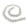thumbnail image 1 of Rhinestone Chain Trim, Decoration 1 Yard 2.3cm Leaf Shape Gift  Rhinestone Chain  For Earring Belt Red,Green,Champagne,Royal Blue, 1 of 8