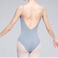 thumbnail image 3 of AherBiu Dancing Bodysuits for Women Sleeveless Backless Playsuits Stretchy Slim Comfy Soft Workout Rompers, 3 of 5