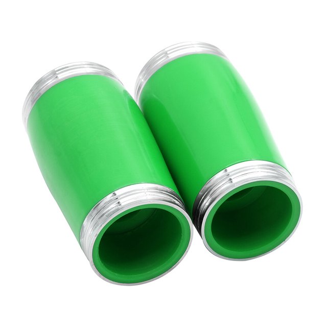 2 Pcs Clarinette Professionnelle en Bakélite Résistante à l'Usure Réglable 65 mm Plastique Si Bémol Plat Accessoires d'Instrument de Musique Vert