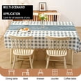 thumbnail image 3 of Nilvkv Tablecloth Warm Tablecloth Tablecloth Washless Plaid Table Mat, 3 of 3