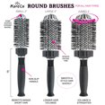 thumbnail image 2 of KareCo Large Round Thermal Ceramic Brush, 2 of 7