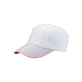 thumbnail image 1 of Bonnet Tricoté à 5 Panneaux, Blanc Rose Pâle, 1 of 1