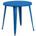 thumbnail image 1 of 30'' Round Black Metal Indoor-Outdoor Table, 1 of 3