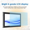 thumbnail image 4 of GreenTouch 13.3 Inch 1000 Nits High Brightness 10 Points Open Frame Touch Display,16:9,1920 x1080,Black, 4 of 7