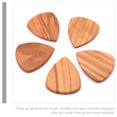thumbnail image 4 of 4 Pcs Pics de Guitare Polyvalents Pics de Guitare Folk Électriques Ukulélé Plectres, 4 of 7