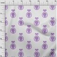 thumbnail image 3 of oneOone Cotton Flex Purple Fabric Block Sewing Craft Projects Fabric Prints By Yard 40 Inch Wide, 3 of 5