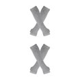 thumbnail image 4 of ZheElen Easy To Wear Over Knee Socks Highly Elastic And Durable Soft And Breathable Wide Application Polyester Easy To Match light gray 2Set, 4 of 6