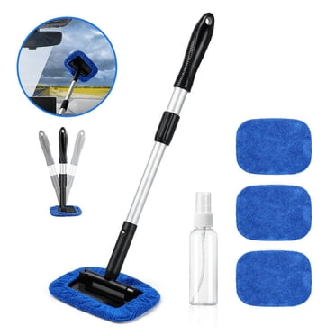 AstroAI Car Wash Kit, Windshield Cleaner Glass Cleaning Tool, Cleaner for Car Window, Blue