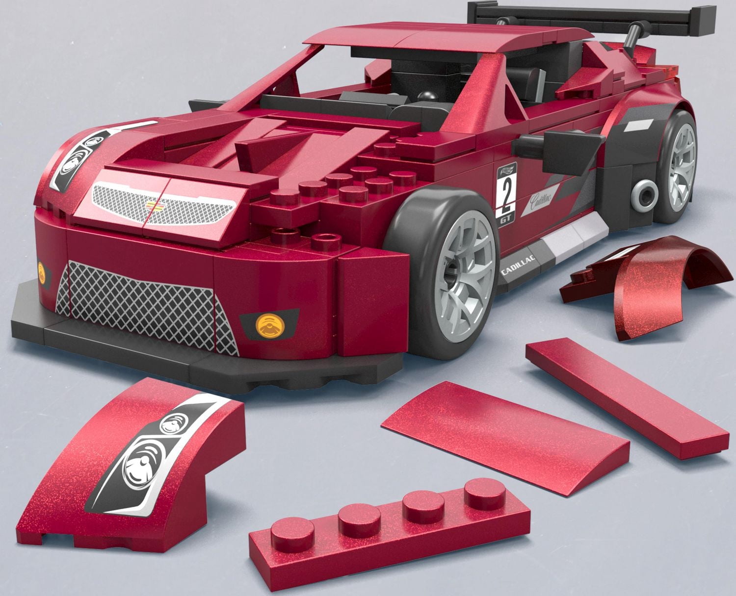 MEGA Hot Wheels Coffret de construction Cadillac ATS-V R