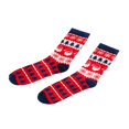 thumbnail image 4 of Christmas Parent-Child Stockings Tights Snowflake Santa Claus Print Pattern Family Matching Socks Adult Kid Warm Accessory, 4 of 5