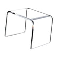 thumbnail image 4 of Tnarru Acrylic Side Table Acrylic Coffee Table Clear for Drink, Food, Snack Home Decor Modern Office with Round Edge Clear End Table Transparent, 4 of 7