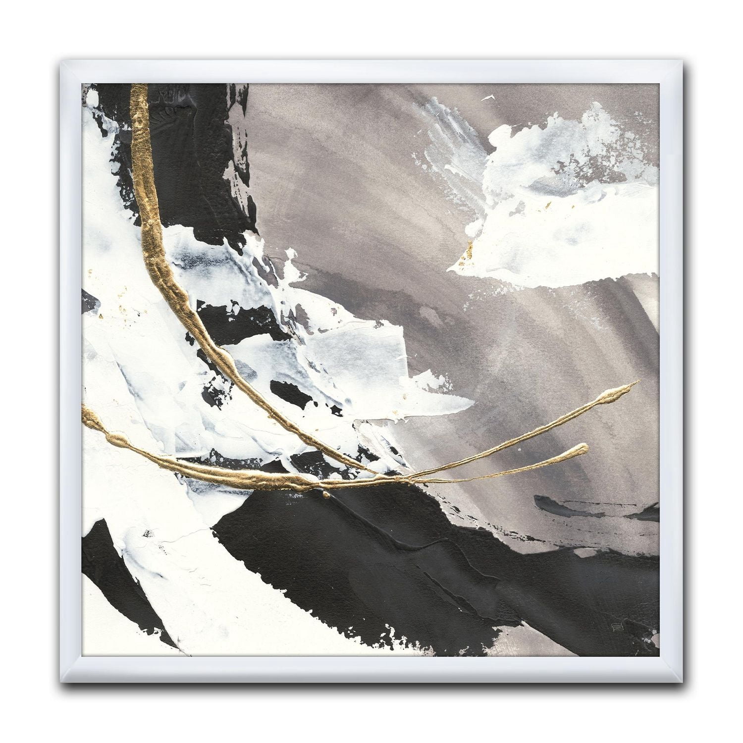 Designart Arcs peints glamour II Art mural encadré