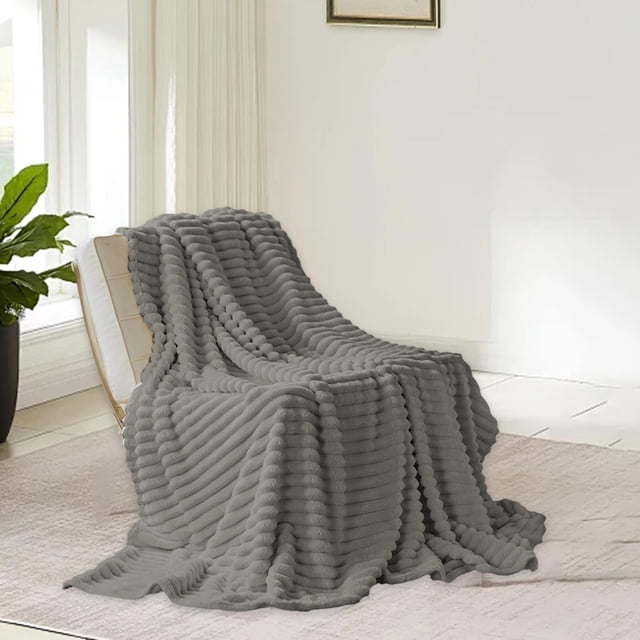 TACILIP 39.4x27.6in Soft and Thick Double Layer Raschel Blanket A Must Have Warming Artifact In Winter Suitable for Beds Sofas and Other Scenes Providing The Ultimatecomfort, Gifts for Men