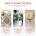 thumbnail image 4 of HEALEEP 5Pcs Flower Planting Pot ABS White European Style For Indoor Use Plant Growth, 4 of 8