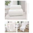 thumbnail image 4 of Bath Towel Set, Usavan Velvet Spun Highly Absorbent Soft Bath Towels, Quick Dry Durable Machine Washable Towels for Bathroom Spa Gym Home Decor, 4 of 5